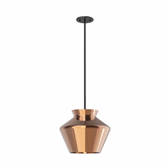 Kuzco Trinity LED Pendant - Black - PD62013-BK/CP