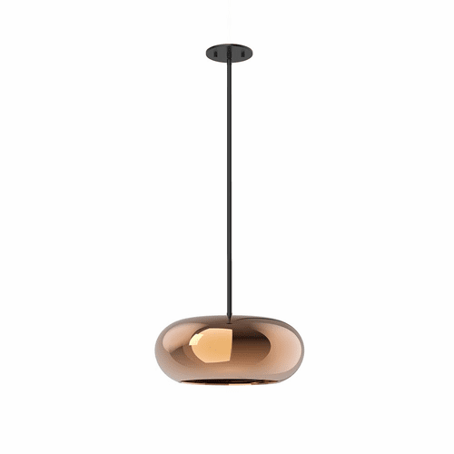 Kuzco Trinity LED Pendant - Black - PD62014-BK/CP