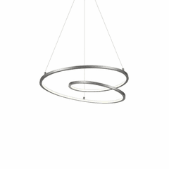Kuzco Twist LED Pendant - Antique Silver - PD11119-AS