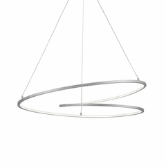 Kuzco Twist LED Pendant - Antique Silver - PD11132-AS