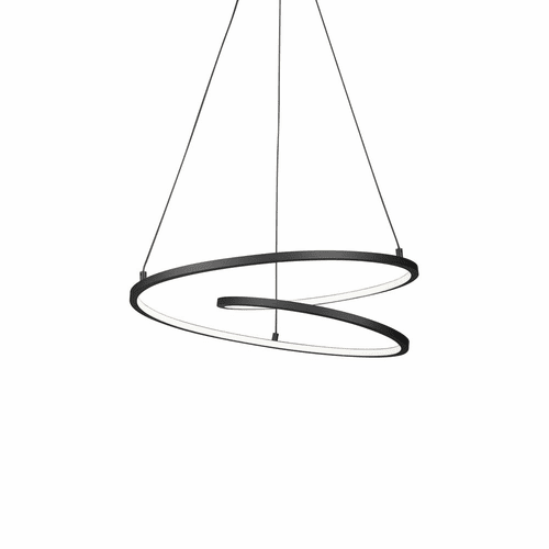 Kuzco Twist LED Pendant - Black - PD11119-BK