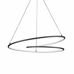 Kuzco Twist LED Pendant - Black - PD11132-BK