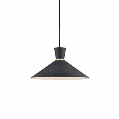 Kuzco Vanderbilt 1-LT Pendant - Black / Gold - 493216-BK/GD