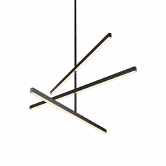 Kuzco Vega LED Chandelier - Black - CH10345-BK