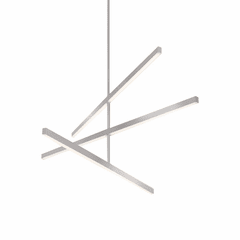 Kuzco Vega LED Chandelier - Brushed Nickel - CH10345-BN Kuzco Vega LED Chandelier - Brushed Nickel - CH10345-BN
