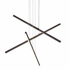 Kuzco Vega LED Pendant - Black - MP10303-BK