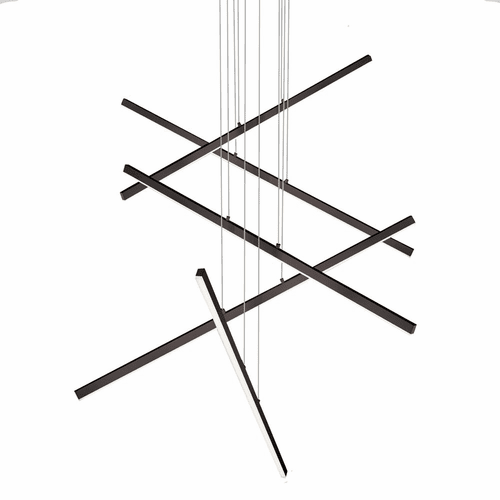 Kuzco Vega LED Pendant - Black - MP10305-BK