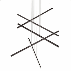 Kuzco Vega LED Pendant - Black - MP10305-BK