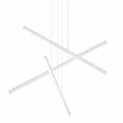 Kuzco Vega LED Pendant - White - MP10303-WH