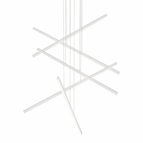 Kuzco Vega LED Pendant - White - MP10305-WH