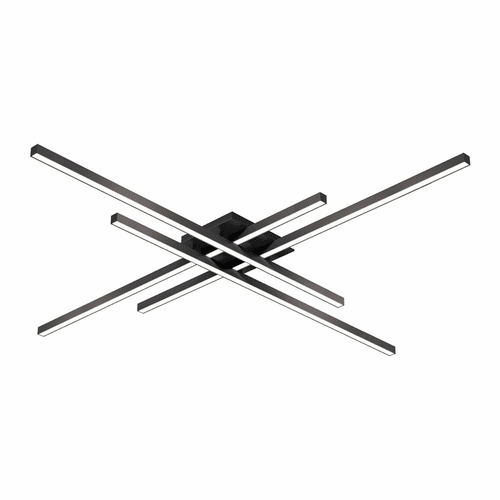 Kuzco Vega Minor LED Flush Mount - Black - FM18247-BK