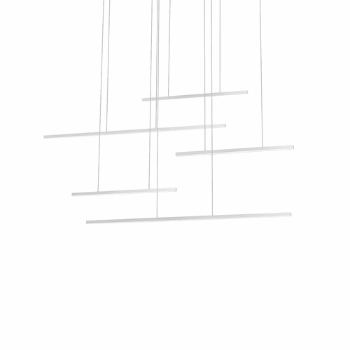 Kuzco Vega Motion LED Pendant - Brushed Nickel - MP18350-BN