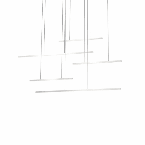 Kuzco Vega Motion LED Pendant - White - MP18350-WH