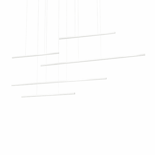 Kuzco Vega Motion LED Pendant - White - MP18363-WH