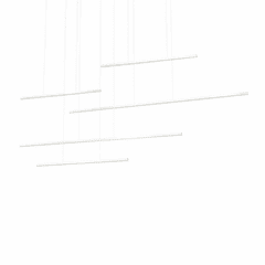 Kuzco Vega Motion LED Pendant - White - MP18363-WH