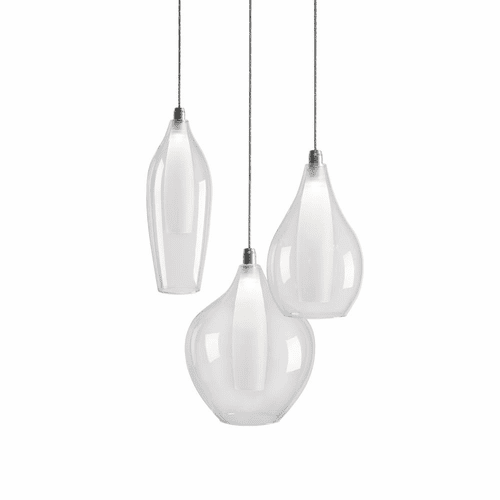 Kuzco Victoria LED Pendant - Chrome - MP3003