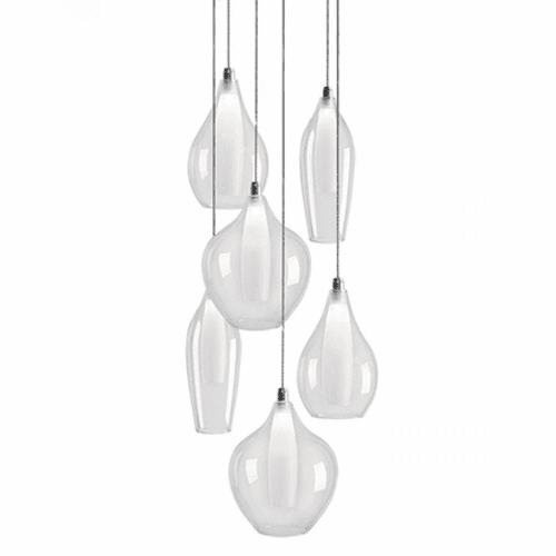 Kuzco Victoria LED Pendant - Chrome - MP3006