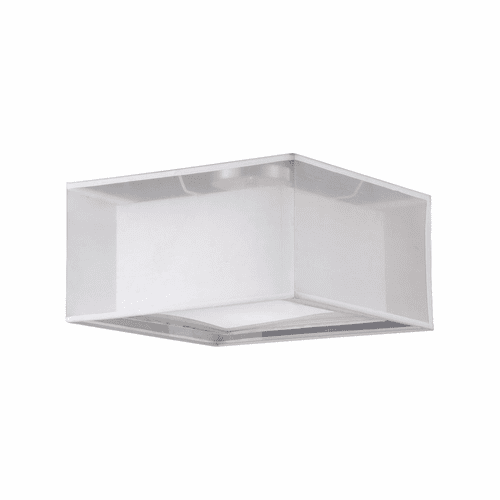 Kuzco Zircon 2-LT Semi-Flush Mount - Brushed Nickel - 52322W