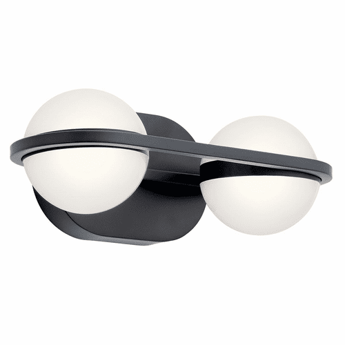 lan Brettin 2-LT LED Bath Light - Matte Black - 85091MBK