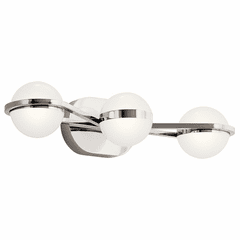 lan Brettin 3-LT LED Bath Light - Polished Nickel - 85092PN