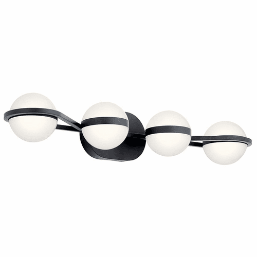 lan Brettin 4-LT LED Bath Light - Matte Black - 85093MBK