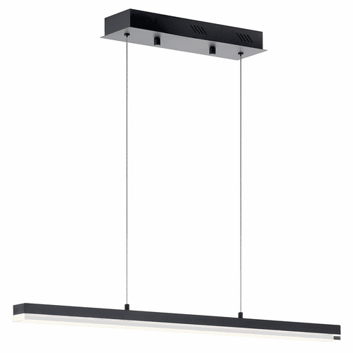 lan Gorve Linear Chandelier LED - Matte Black - 83593MBK
