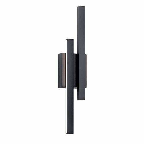 lan Idril 2-LT LED Wall Sconce - Matte Black - 83702MBK
