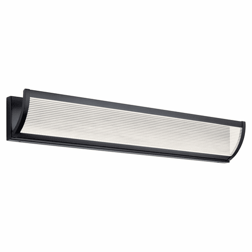 lan Roone 34" LED Linear Bath Light - Matte Black - 85051MBK