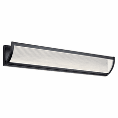 lan Roone 34" LED Linear Bath Light - Matte Black - 85051MBK
