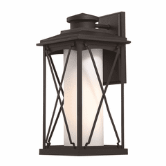 Lansdale 1-LT Outdoor Large Wall Mount - Black - 72683-66 Lansdale 1-LT Outdoor Large Wall Mount - Black - 72683-66