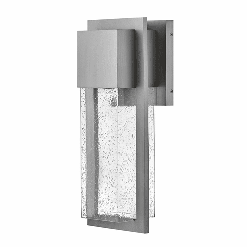Lark Alex Medium Wall Mount Lantern - Antique Brushed Aluminum - 82014AL-LL