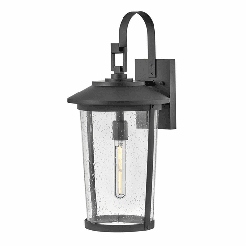 Lark Banks Large Wall Mount Lantern - Black - 82025BK