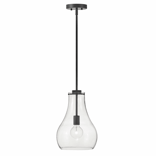 Lark Frankie Single Light Pendant - Black - 83117BK