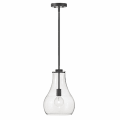 Lark Frankie Single Light Pendant - Black - 83117BK
