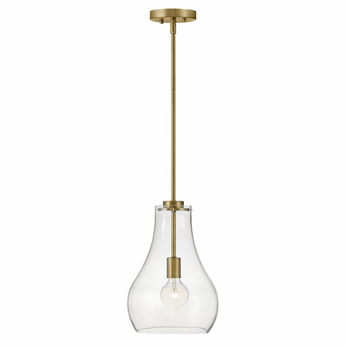 Lark Frankie Single Light Pendant - Lacquered Brass - 83117LCB