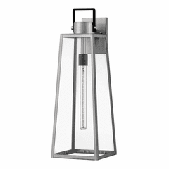 Lark Hugh Large Wall Mount Lantern - Antique Brushed Aluminum - 82005AL Lark Hugh Large Wall Mount Lantern - Antique Brushed Aluminum - 82005AL