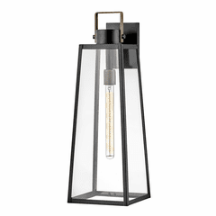 Lark Hugh Large Wall Mount Lantern - Black - 82005BK Lark Hugh Large Wall Mount Lantern - Black - 82005BK