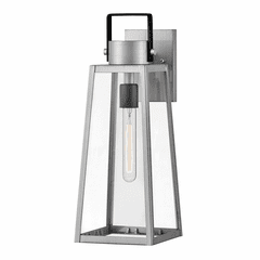 Lark Hugh Medium Wall Mount Lantern - Antique Brushed Aluminum - 82004AL Lark Hugh Medium Wall Mount Lantern - Antique Brushed Aluminum - 82004AL