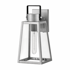 Lark Hugh Small Wall Mount Lantern - Antique Brushed Aluminum - 82000AL Lark Hugh Small Wall Mount Lantern - Antique Brushed Aluminum - 82000AL
