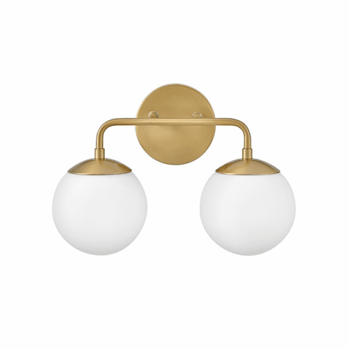 Lark Juniper Two Light Vanity - Lacquered Brass - 85002LCB