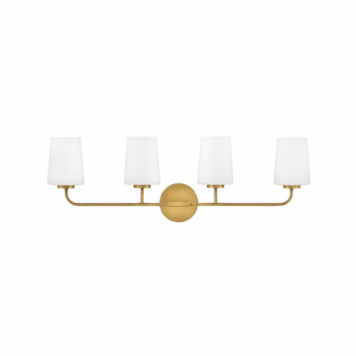 Lark Kline Four Light Vanity - Heritage Brass - 853454HB