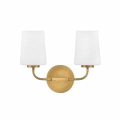 Lark Kline Two Light Vanity - Heritage Brass - 853452HB