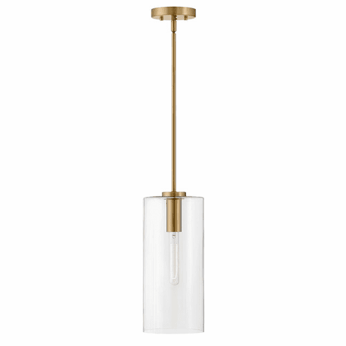 Lark Lane Single Light Pendant - Lacquered Brass - 83377LCB