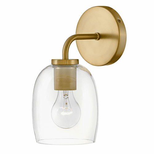 Lark Percy Single Light Vanity - Lacquered Brass - 85010LCB