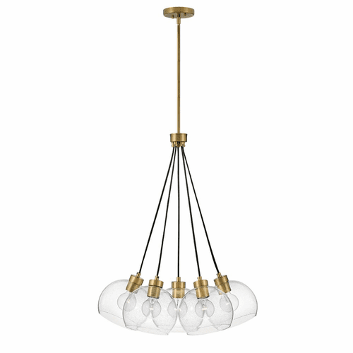 Lark Rumi Five Light Pendant - Lacquered Brass - 83015LCB