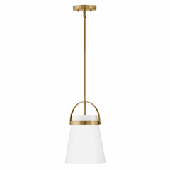 Lark Tori Single Light Convertible Pendant - Lacquered Brass - 83057LCB