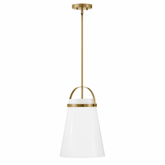 Lark Tori Single Light Pendant - Lacquered Brass - 83053LCB