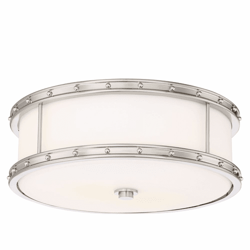 LED Flush Mount - Brushed Nickel - 827-84-L
