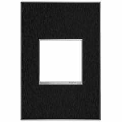Legrand Adorne 1-Gang Wall Plate - Black Stainless - AWM1G2BLS4
