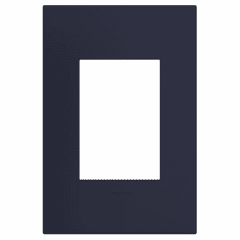 Legrand Adorne 1-Gang + Wall Plate - Bleu Noir - AWP1G3BN4